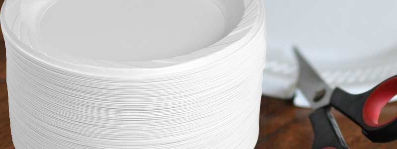 styrofoam plates for moving