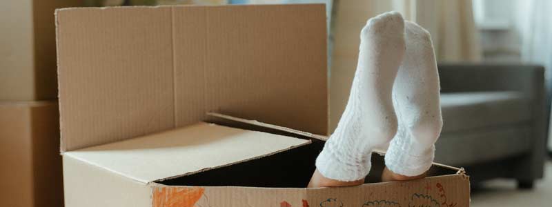 wrap glass with socks