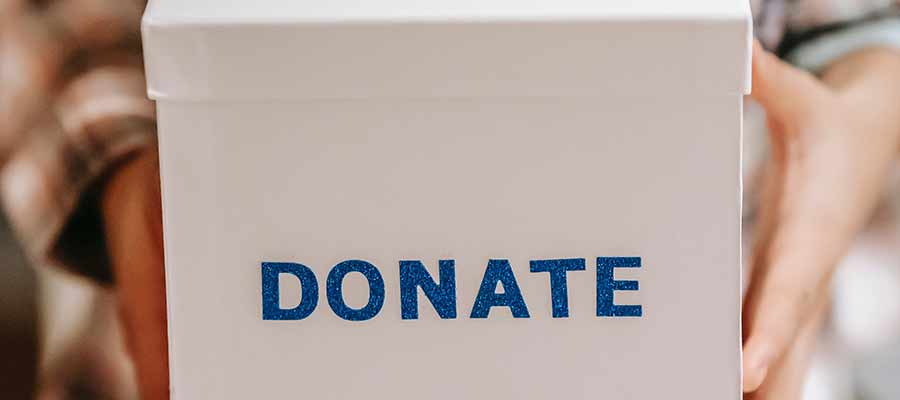 donating items