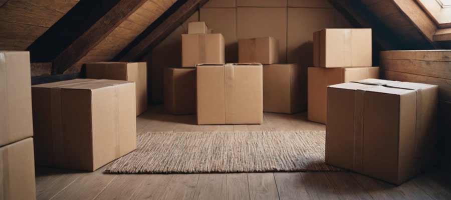 attic packing tips