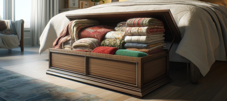 blanket chest storage